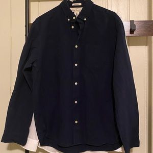 Medium, H&M, navy, shirt